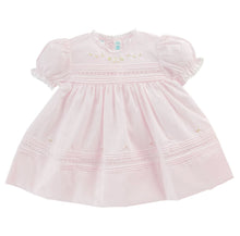 Load image into Gallery viewer, Pink Embroidered Floral Bullions Dress