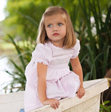 Load image into Gallery viewer, Pink Embroidered Floral Bullions Dress
