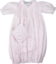 Load image into Gallery viewer, Pink Tucked "Take Me Home" Gown & Bonnet