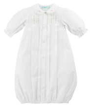 Load image into Gallery viewer, Girls White & Pink Floral Take Me Home Gown & Bonnet