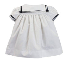 Load image into Gallery viewer, Girls Nautical Sailor Dress