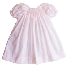 Load image into Gallery viewer, Pastel Pink Smocked Baby Daydress
