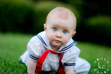 Load image into Gallery viewer, Girls Nautical Sailor Dress