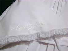 Load image into Gallery viewer, Girls Pintucked Christening Gown &amp; Bonnet
