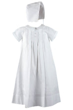 Load image into Gallery viewer, Boys White Christening Gown &amp; Cap
