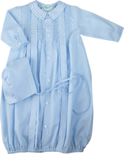 Load image into Gallery viewer, Boys Blue Take-Me-Home Gown &amp; Hat
