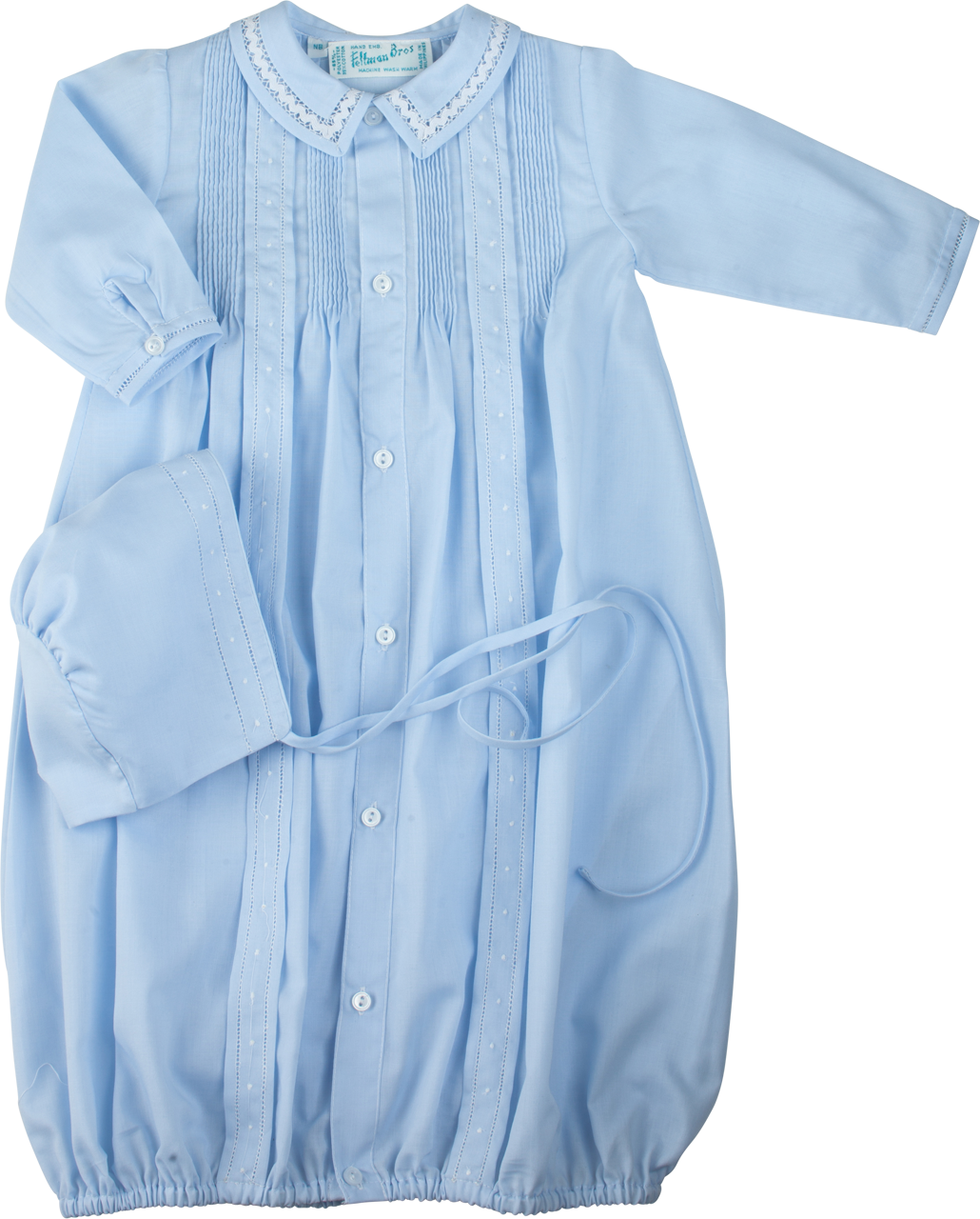 Boys Blue Take-Me-Home Gown & Hat