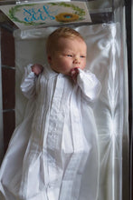 Load image into Gallery viewer, Unisex White Take-Me-Home Gown &amp; Hat
