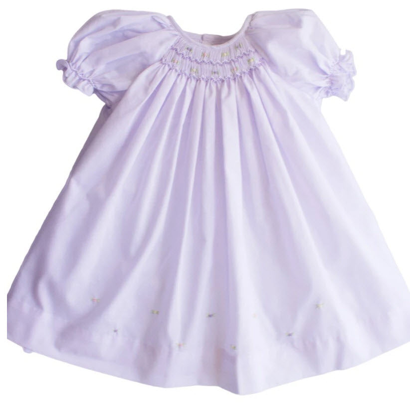 Lavender Smocked Baby Daydress