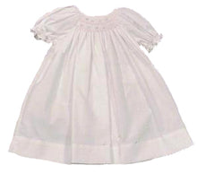 Load image into Gallery viewer, White Smocked Baby Daydress
