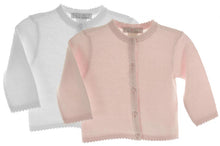 Load image into Gallery viewer, Girls Pink Cardigan Sweater
