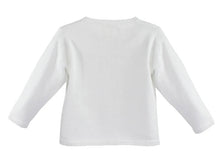 Load image into Gallery viewer, Unisex White Cardigan Sweater
